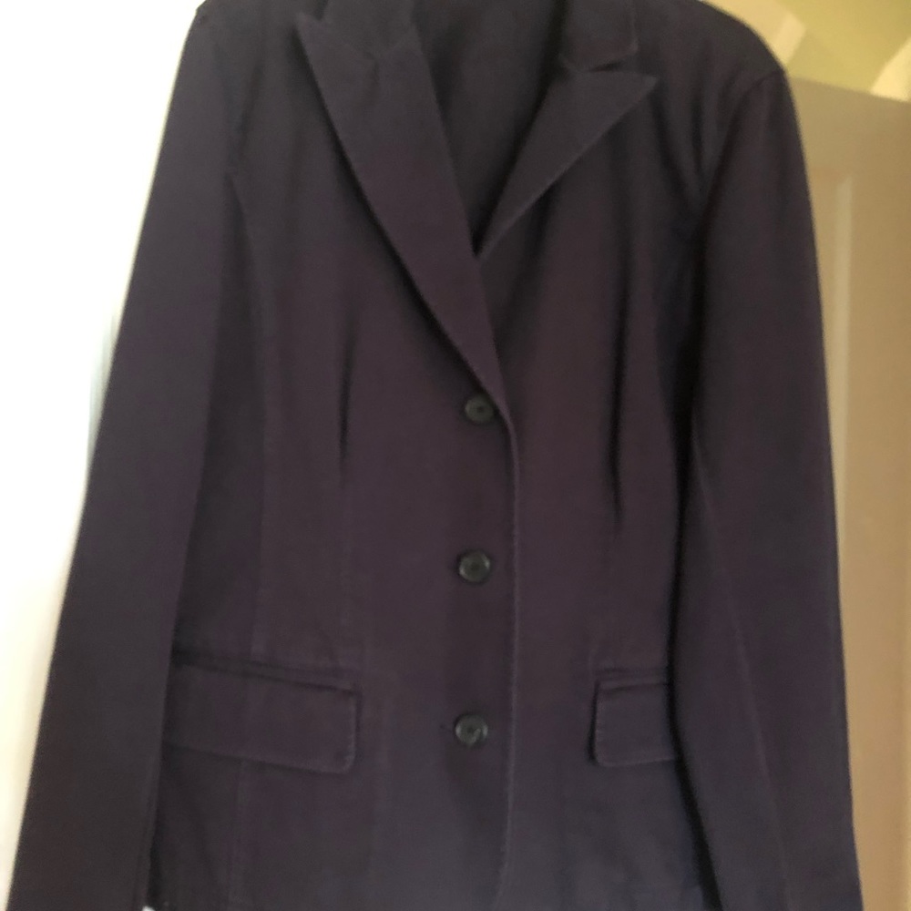 Ladies Lands’ End Navy Blazer